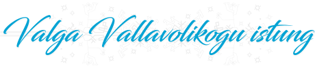 Valga Vallavolikogu istungi info