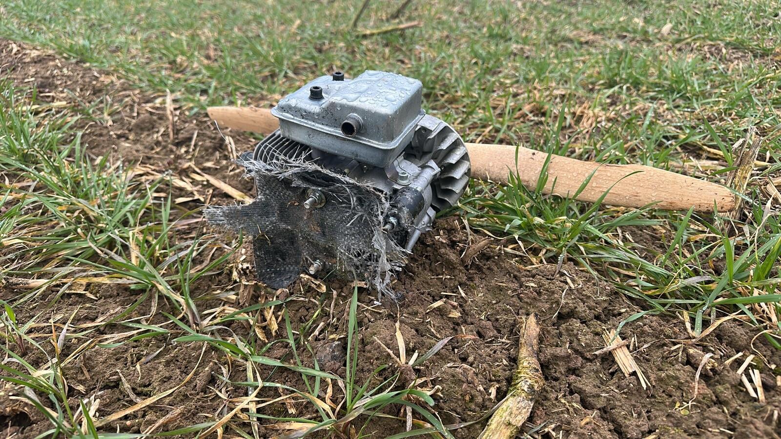 Tartumaal alla kukkunud droonitükid_Lauraliis Jurkov/ERR